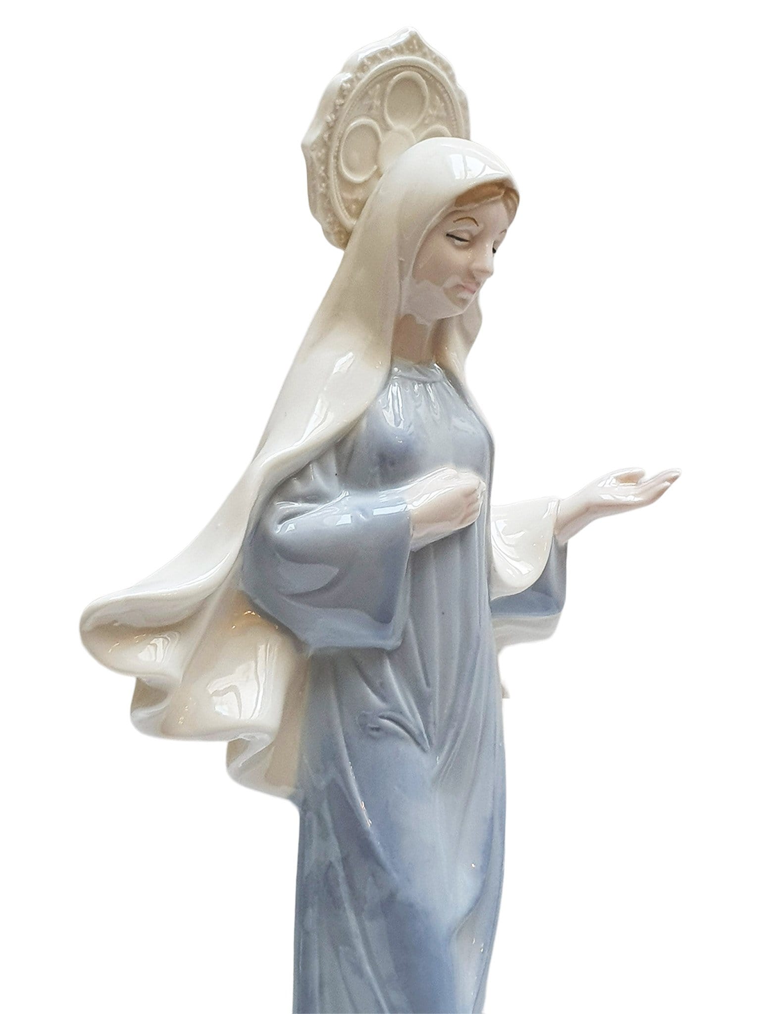 Imagem Nossa Senhora da Paz de Medjugorje em Porcelana 30 cm