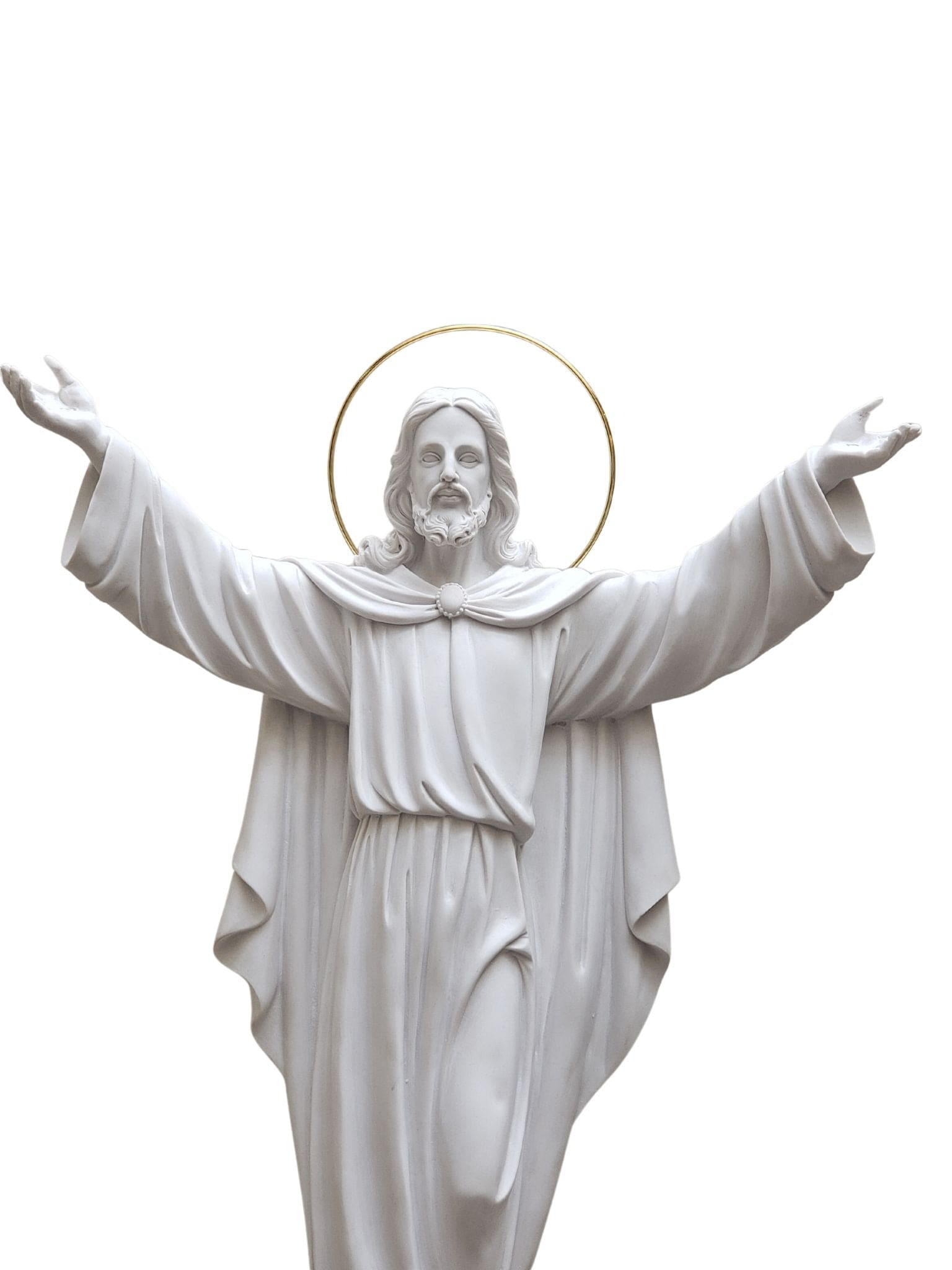 Imagem de Cristo Ressuscitado 30 cm Branco