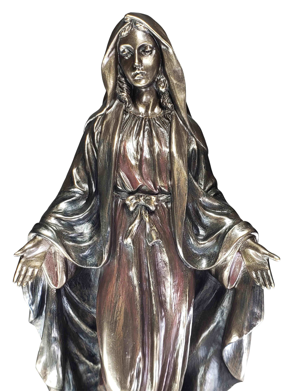 Imagem de Nossa Senhora das Graças com Acabamento em Bronze 25 cm