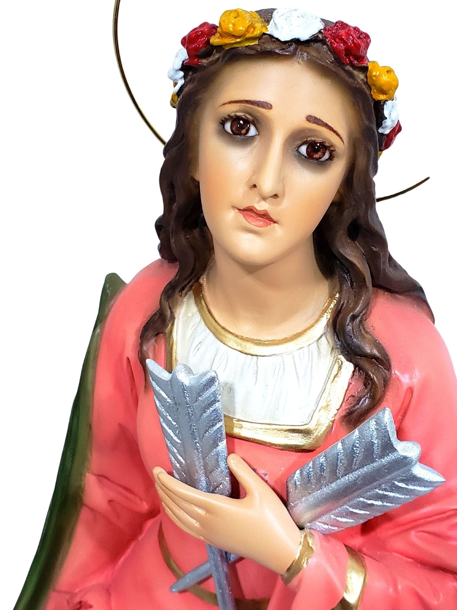 Imagem de Santa Filomena em Pó de Mármore 52 cm