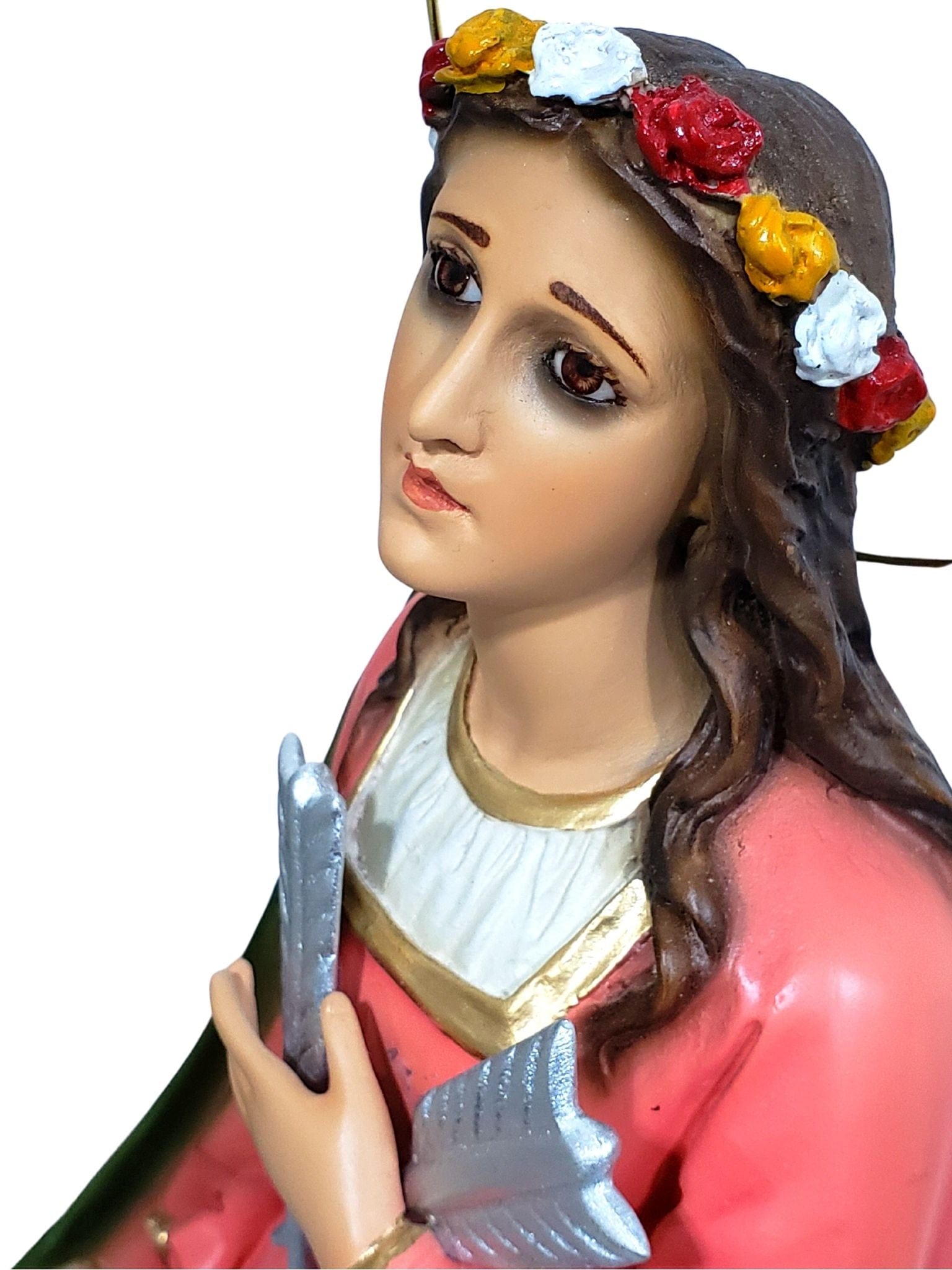 Imagem de Santa Filomena em Pó de Mármore 52 cm