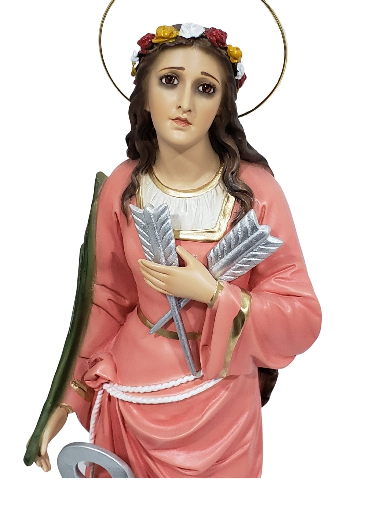 Imagem de Santa Filomena em Pó de Mármore 52 cm