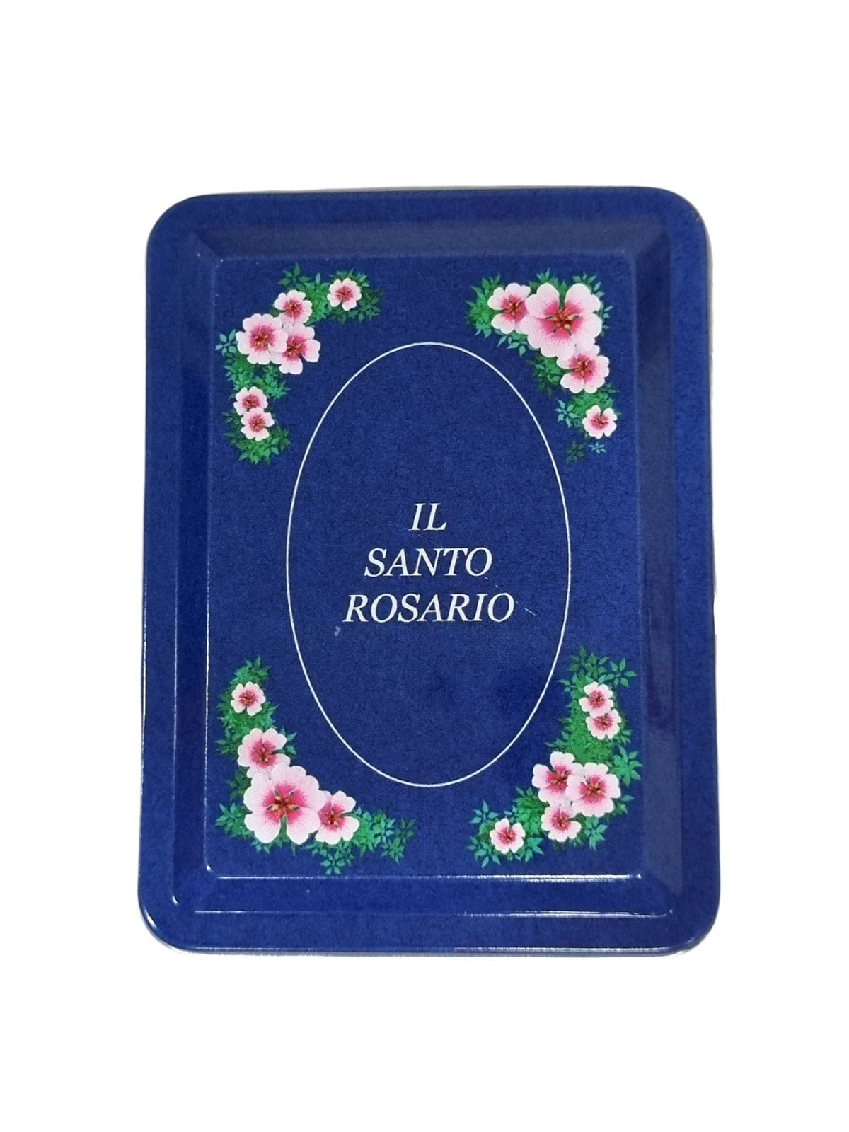 Porta Terço Italiano Azul para Terços de até 7 mm